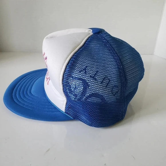 Vintage Segal,Myrtle Beach Mens Blue/White Mesh,Snapback Trucker Hat. - Picture 4 of 7